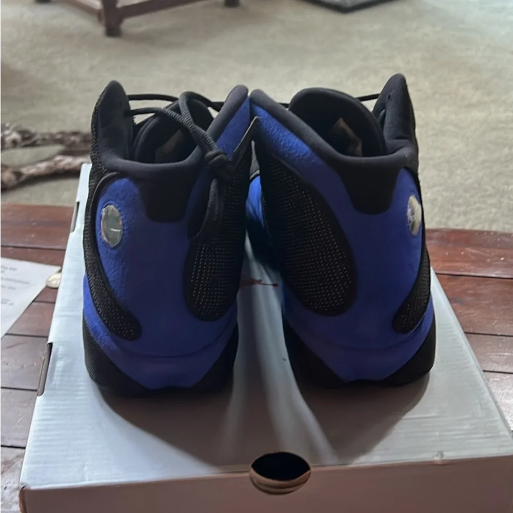 jordan 13 black hyper royal - Picture 3 of 5